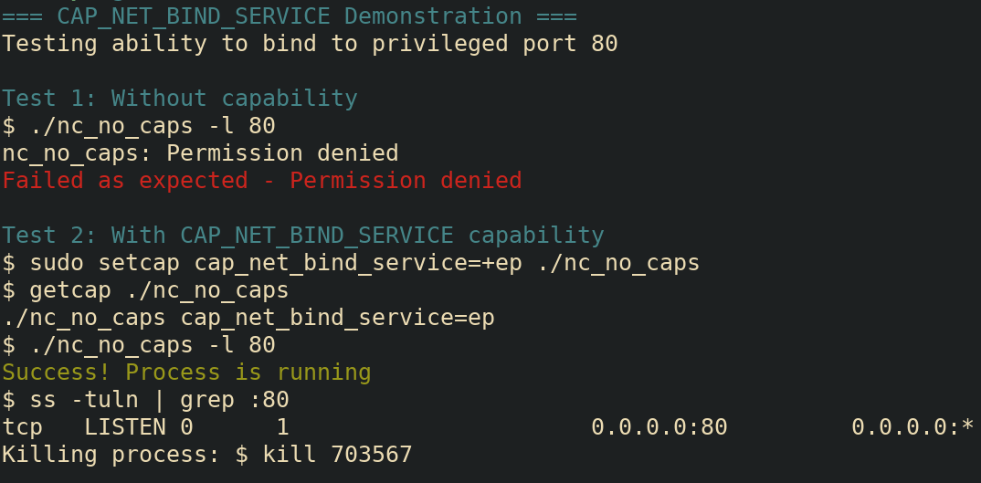 Demo of adding cap_net_bind